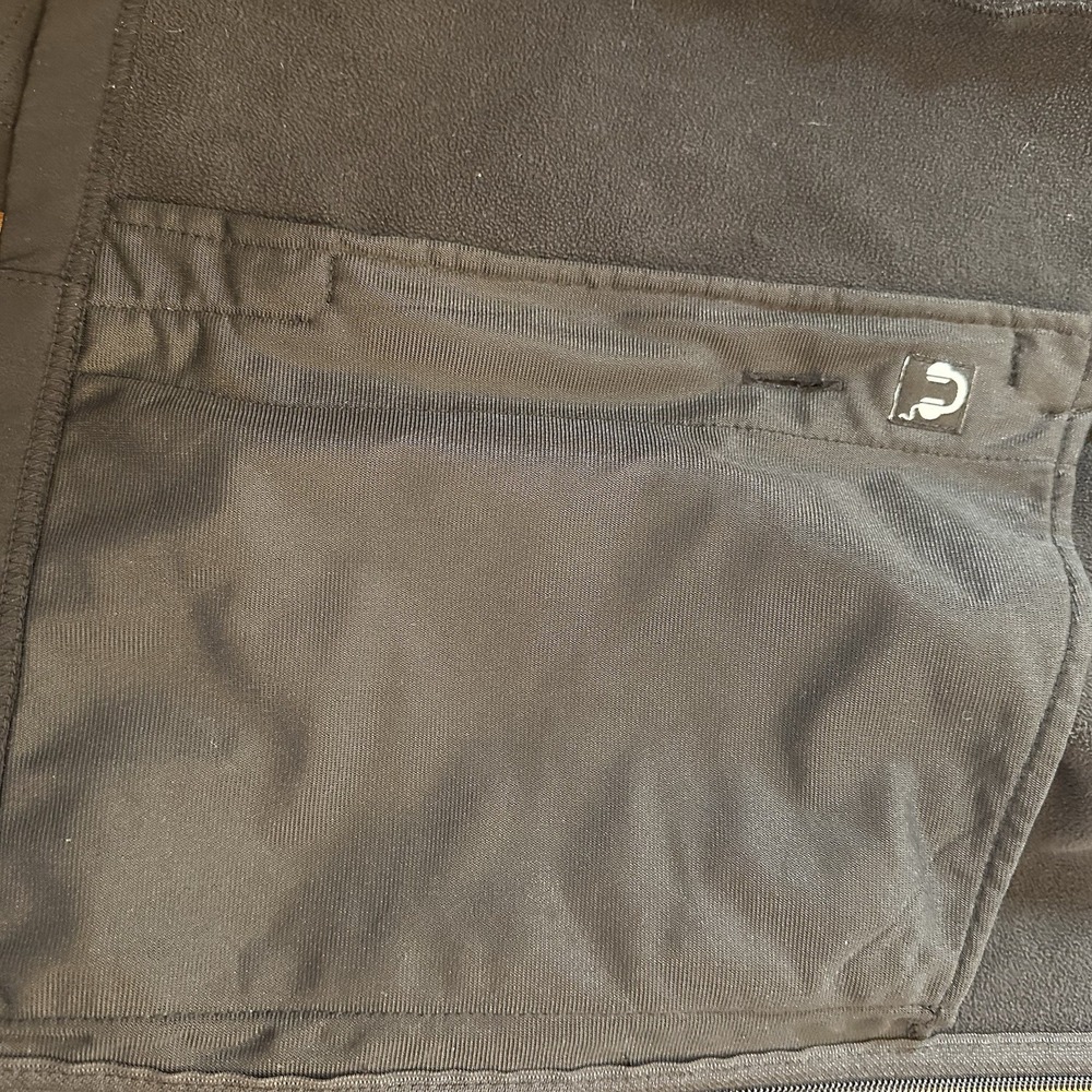CORE 365 Men's Softshell Jacket FullZip Lightweight Fleece Lined Gray Black XL - Picture 7 of 9